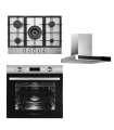 SOLTHERMIC COMBO PACK HORNO ELECTRICO + PLACA DE GAS + CAMPANA