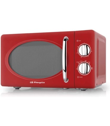 ORBEGOZO FORNO MICROONDAS MI2020 20L VERMELHO