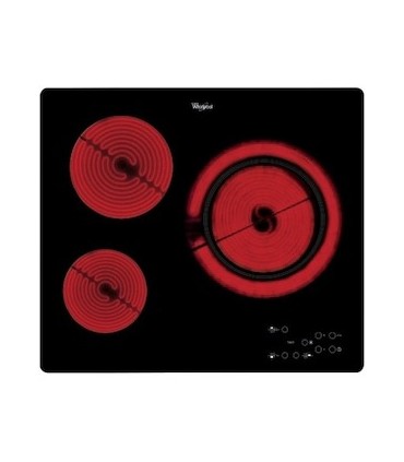 WHIRLPOOL PLACA VITROCERÂMICA AKT807/BF 3F